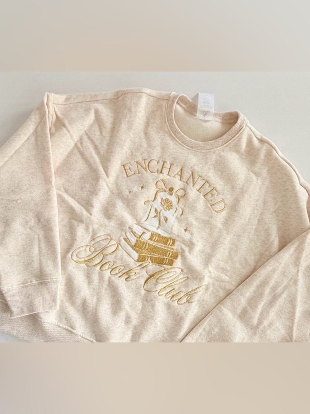 Disney Parks 2026 Beauty & The Beast Enchanted Book Club Sweatshirt